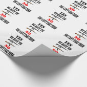 YES私達にそれらがあります ラッピングペーパー (角)