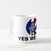Yes私達はできます コーヒーマグカップ (正面左)