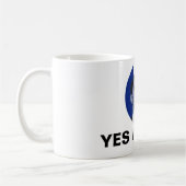 Yes私達はできます コーヒーマグカップ (左)
