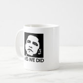 "Yes私達は" コーヒーマグカップ (正面左)