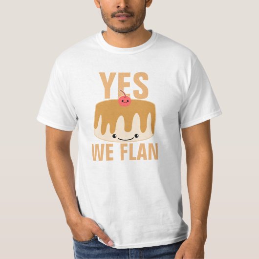 Yes私達FLAN Tシャツ (正面)