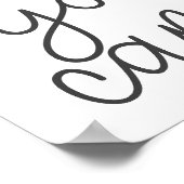 Yes缶感動的引用文 ポスター (角)