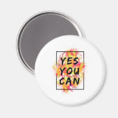 Yes缶 – 冷凍機マグネット マグネット (正面/裏面)