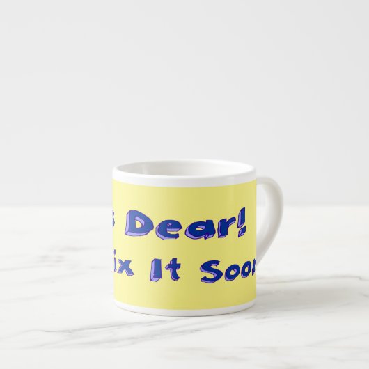 Yes親愛は早々に先送り週を修正する エスプレッソカップ (正面右)