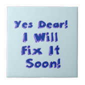 Yes親愛は早々に先送り週を修正する タイル (正面)