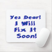 Yes親愛は早々に先送り週を修正する マウスパッド (マウス)