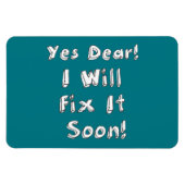 Yes親愛は直ちに長方形の磁石を固定する マグネット (横)