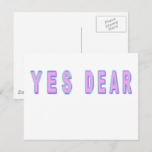YES親愛 ポストカード (正面/裏面)