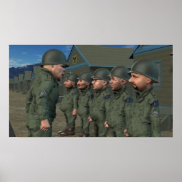 Yes軍曹！ – 小さいポスター ポスター