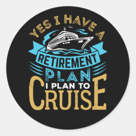 Yes退職計画クルーズクルージング ラウンドシール