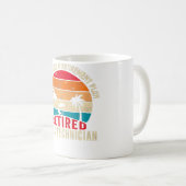 Yes退職計画HVACテクン退職したを持っている コーヒーマグカップ (正面右)