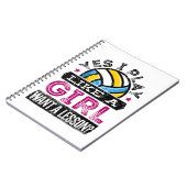 Yes遊は女子バレーボール選手の女性が好き ノートブック (左側)