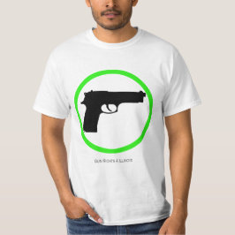 Yes銃! GunRights4IllinoisによるTシャツ Tシャツ