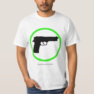 Yes銃! GunRights4IllinoisによるTシャツ Tシャツ