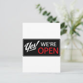 yes開いたぞ！ ポストカード (スタンド正面)