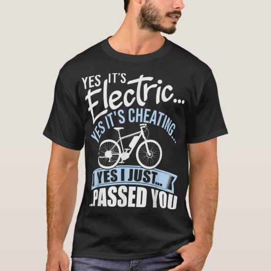 Yes電気YesE-Bike Electri Tシャツ (正面)