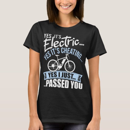 Yes電気YesE-Bike Electri Tシャツ (正面)