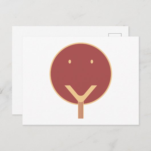 Yes顔- C/R. ポストカード (正面/裏面)