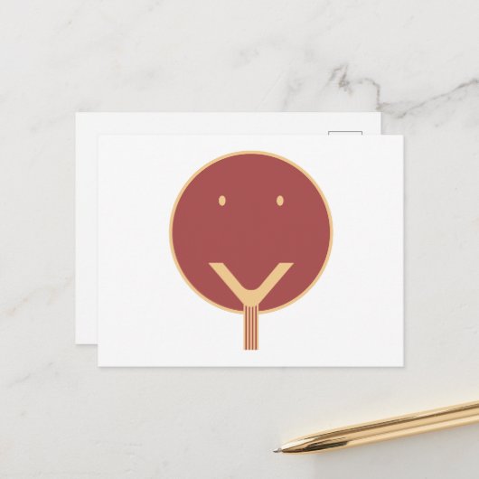 Yes顔- C/R. ポストカード (正面/裏面インサイチュ)