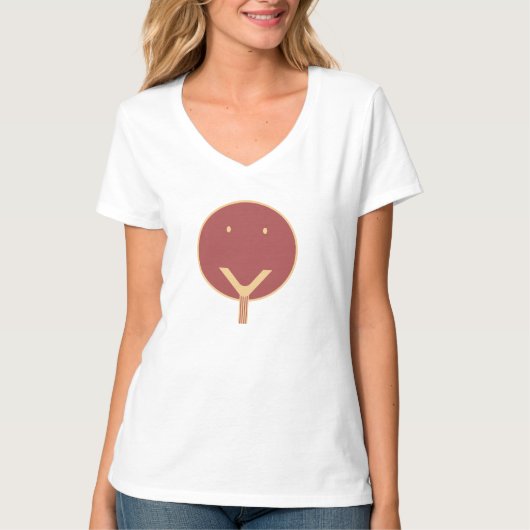 Yes顔- C/R. Tシャツ (正面)