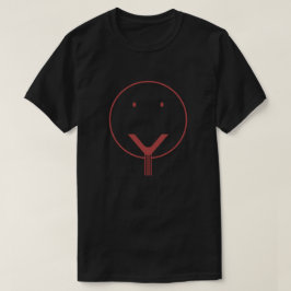 Yes顔- Red01. Tシャツ