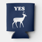 YES鹿コおもしろいリー 缶クーラー (正面)