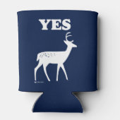 YES鹿コおもしろいリー 缶クーラー (裏面)