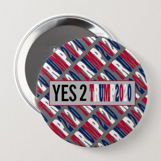 Yes2トランプ2020アメリカ大統領の選挙 缶バッジ (正面&裏面)