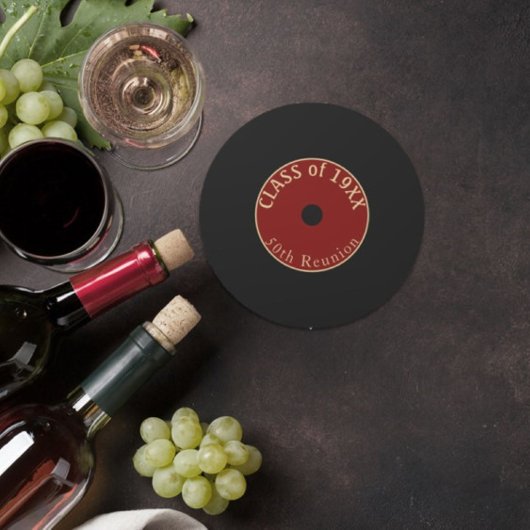 Yes50年！ クラス懇親会コースター ラウンドペーパーコースター