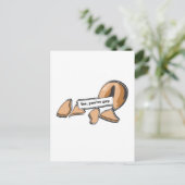 YES、あなたはゲイフォーチュンクッキー ポストカード (スタンド正面)