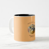 YES、それはです私、"DASSY " ツートーンマグカップ (正面左)