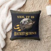 Yes、それはロケット科学です クッション (ブランケット)