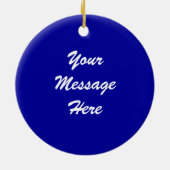 Yes、それはロケット科学です セラミックオーナメント (裏面)