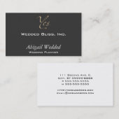 Yes -ウェディングプランナー 名刺 (正面/裏面)