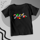 Yes-カラフルベビーTシャツティー | DP7Art ベビーTシャツ