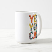 Yes コーヒーマグカップ (正面右)