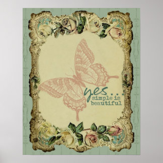 Yes...シンプル美しい ポスター