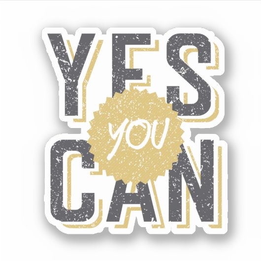 Yes シール (正面)