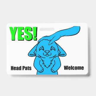 Yes!ヘッドパス バッジ