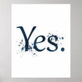 Yes ポスター (正面)