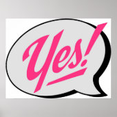 Yes ポスター (正面)