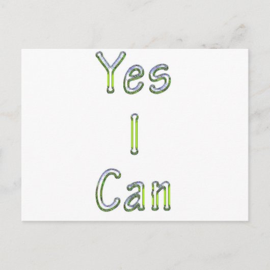 Yes ポストカード (正面)