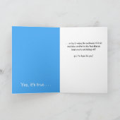 Yes、ワールド吸勇気付けられるカード カード (内部)