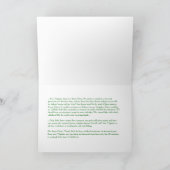 Yes、ヴァージニアのクリスマスカード シーズンカード (内部)