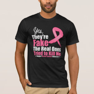YES 偽物です…私の本物の乳房は私を殺そうとした Tシャツ