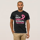 YES 偽物です…私の本物の乳房は私を殺そうとした Tシャツ (正面フル)