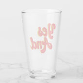 Yes&即興コメディクラブコメディアン タンブラーグラス (裏面)