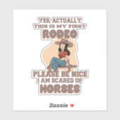 YES、実際には、これは私の最初のRODEO PLEASE NIC シール (シート)