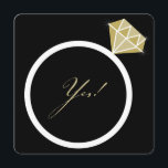 Yes!彼がダイヤのリングや輪を婚約パーティ 招待状<br><div class="desc">fat*fa*tinで設計。簡単おカスタマイズ客様の文字、写真または画像と一緒に。おカスタム願い連絡はfat*fa*tin。請求カスタム料が適用される。 www.zazzle.com/fat_fa_tin www.zazzle.com/color_therapy www.zazzle.com/fatfatin_blue_knot www.zazzle.com/fatfatin_red_knot www.zazzle.com/fatfatin_box www.zazzle.com/fatfatin_design www.zazzle.com/fatfatin_ink</div>