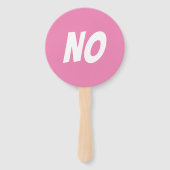 Yes/性別なしリビールボーイクイズゲーム看板 ハンドファン (裏面)